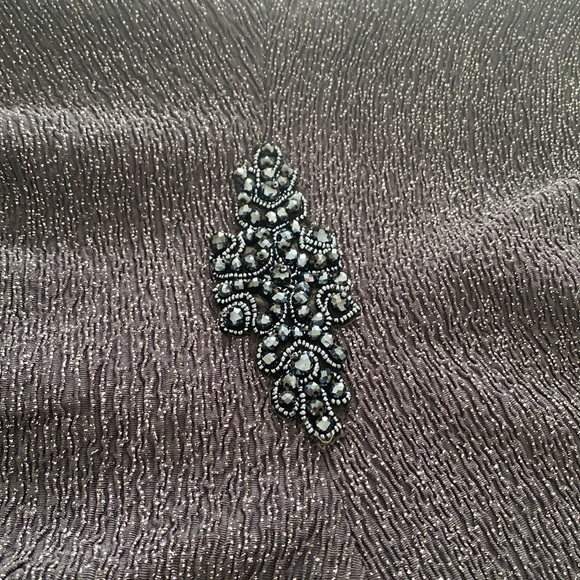 B&A from Macys - size 4 - black sparkly dress - Picture 9 of 9